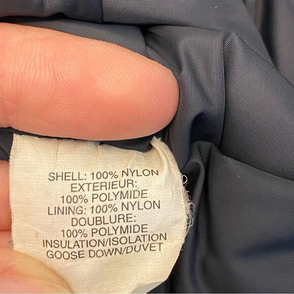 MARMOT GOOSE DOWN Duvet black nylon mens puffer vest 5630 mens Medium/XL womans - Picture 11 of 13